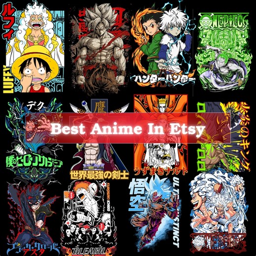200   PREMIUM Anime Graphic Design Anime Vector PNG Bundle | One Piece, Naruto, Demon Slayer,dragon Ball, Jujutsu Kaisen (digital Download) - Etsy