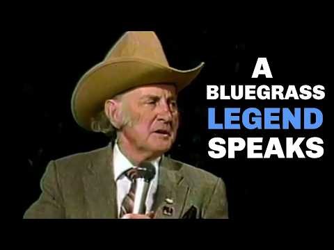 Bill Monroe Speaks, A Conversation with David Holt