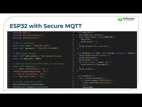 Lesson 26 Secure MQTT with Certificates