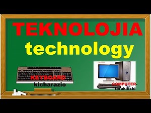 TEKNOLOJIA//technologie// msamiati wa TEKNOLOJIA// Kiswahili // English