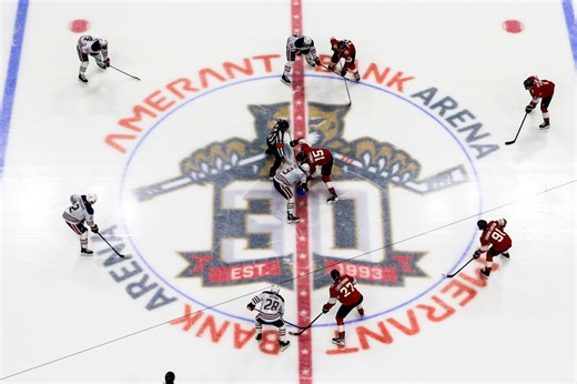 You Think The Florida Panthers' New Scoreboard Is Big Enough?