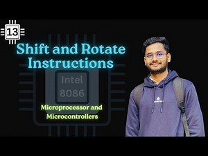 Lec:13 | Shift and Rotate Instructions | Microprocessor 8086