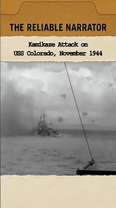 Kamikaze Attack on USS Colorado, November 1944 #ww2 #history #foryou