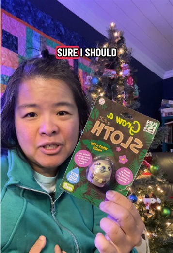 How to grow a sloth. Should I finally open it ? Found at indigo many years ago in Mississauga