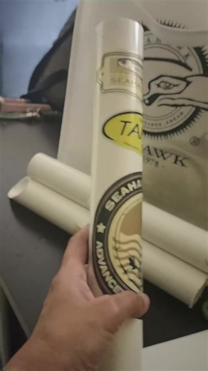 sekarang baru tahu kegunaan sticker ni.. nak sangat pancang pvc #mancing #kakakangler #ladyangler