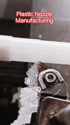 Plastic Nozzle Manufacturing #trending #shorts #machine