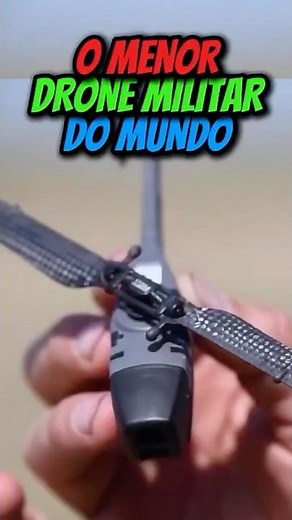 O menor drone militar do mundo Teledyne FLIR Black Hornet Nano