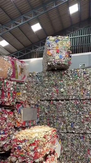 Aluminium UBC Cans ready for supply