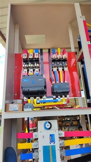 electrical distribution panel testing and connection #electrical #electrician
