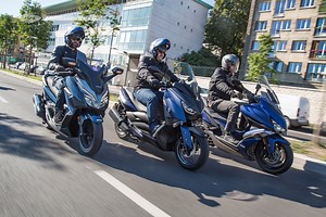 Comparatif maxi scooters : Forza 300 vs Xmax 300 vs Xciting S400i