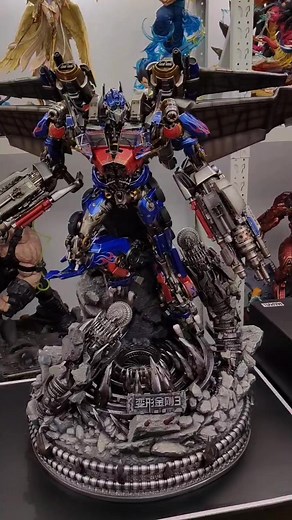 6K views · 174 reactions | Transformers Jetwing Optimus Prime Statue #prime1studio #optimusprime #transformers | Nerdy Sphere | Facebook