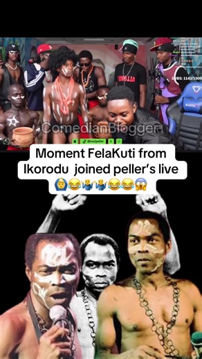 FelaKuti Joins Peller's Live Session in Ikorodu