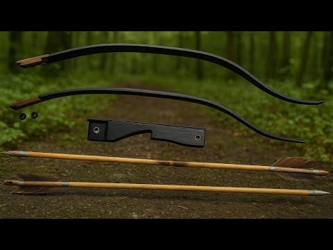 Making a bow from leaf spring