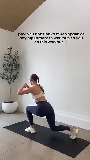 Don't have the space workout? Live in an apartment and can't make noise? Don't have anv equipment? I GOTCHU! Try my new 30 min full body class just went live on YouTube🔥💦 #athomeworkout #noequipmentworkout #fitness #silentworkout