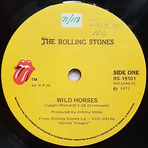 The Rolling Stones - Wild Horses / Sway