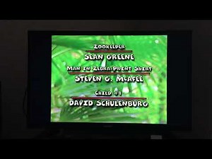 Closing To Barney: Let’s Go To The Zoo 2001 VHS