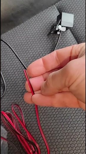 How to connect a rearview camera #car #automobile #repair