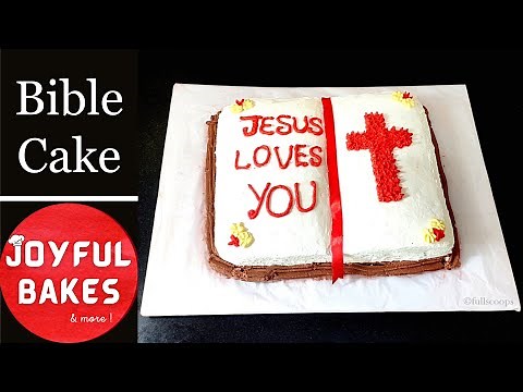 No Fondant Bible Cake | How to make a Bible Cake | Bible Cake Tutorial | Open Bible Cake Tutorial