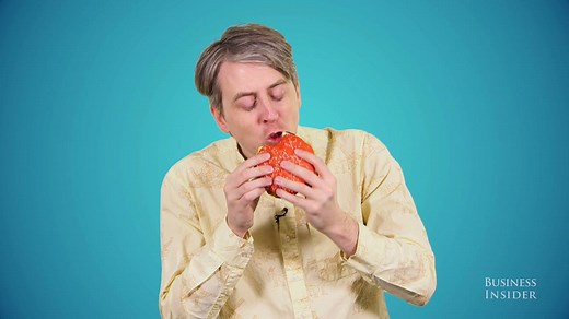 We tried Burger King’s new ‘Angriest’ whopper that has a red, hot-sauce-infused bun. | Business Insider