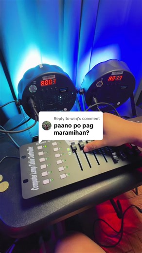 Paano Magkontrol ng DMX at PAR LED Lights