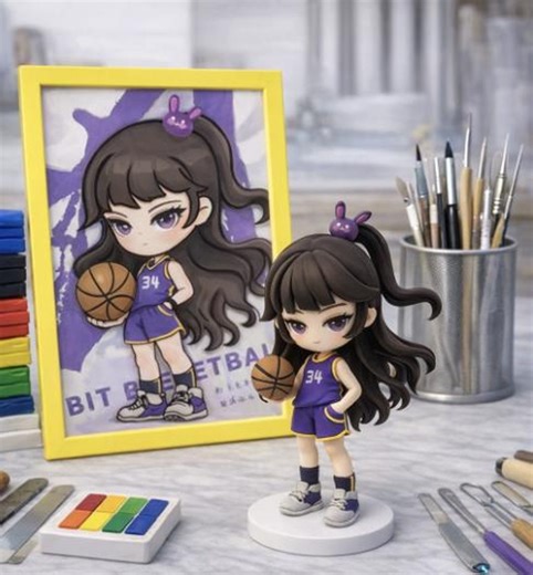 Custom Chibi Vtuber Figure | Avatar Mini Figure From Your Design - Etsy