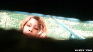 Toilet voyeur: outdoor women's toilets in Kazakhstan[7/9] - Stingy cat