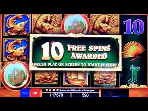 Da Ji Da Li Slot Machine Bonus & BIG WIN Line Hit + PROGRESSIVE BONUSES ! Live Slot Play