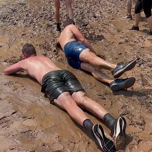 16K views · 45 reactions | Anyone else down for a natural mud mask? Heard they have immense health benefits | Tough Mudder | Facebook