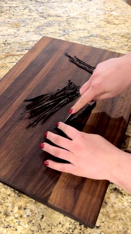 Becky’s Acre Homestead on Instagram: "Full video on YouTube @acrehomestead of how to make homemade vanilla extract! It’s so empowering to learn to make things from scratch that you normally buy from the store. All you need to make homemade vanilla are vanilla beans, alcohol of your choice and time. I love using spiced rum and many use vodka. If you need a recipe that takes only one day to have the final product check out my video on YouTube. I have an instant pot version. #homemadefood #vanillae