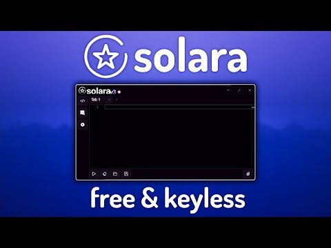 [FREE] How To Exploit In 2025 With Solara v3! *KEYLESS* (WORKING 2025)