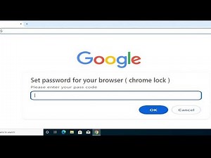 How To Set a Password on Google Chrome Browser | Lock Chrome with Password on Windows 10