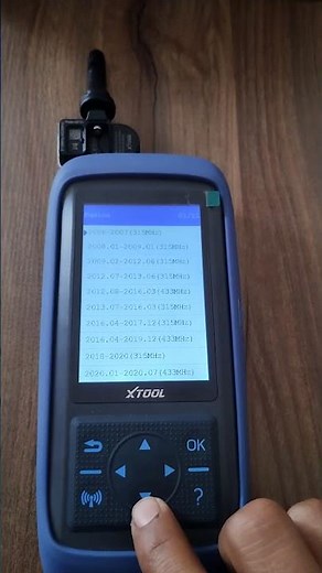 Sensores TPMS No.2 #mecanica #sensores #xtool #tpms