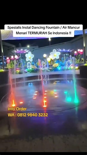 Dancing Fountain & Water Feature Services!