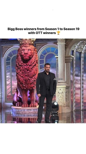 Biggboss Season 1 to 19 winners🏆 and also ott season 1 to 3 winners 🏆 // #biggboss #ott #trending