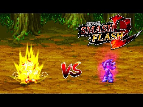 SSF2 Mods: Super Shadow vs Mephiles