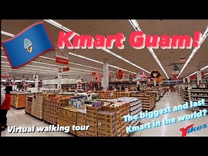 Guam KMART Tour! 🇬🇺 Virtual walking tour (is this the last KMART in the world?!)