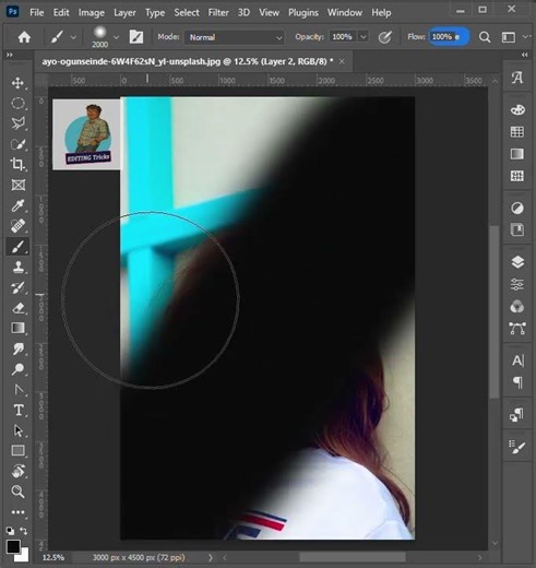 Comic Halftone Effect in Photoshop ⚡| #photoshoptricks #shorts #photoshoptutorial #editingtricks |