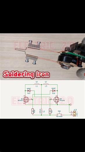 28K views · 149 reactions | DIY Instant heating induction soldering iron | Electric 2.0 | Facebook