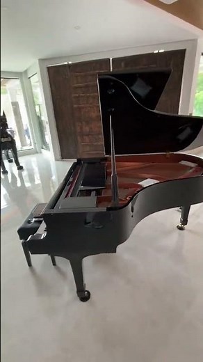Yamaha self playing Grand piano 🎹. Only for Beautiful, Classic and Luxury home. #piano #music