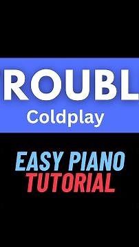 How To Play "TROUBLE" by Coldplay | Easy Piano Tutorial
