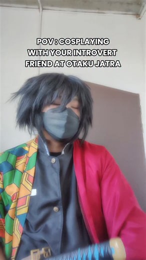 Otaku Jatra on Instagram: "POV: Cosplaying with your extrovert friend at Otaku Jatra while you're trying to keep a low profile 😭 The struggle is real! ​ Don't miss the fun! 🌟 Get your tickets for Otaku Jatra: Into the Verse now via Khalti! 📅 Saturday,December 27 2025 ⏰11 AM onward 📍 The Plaza, Jhamsikhel 🎟Tickets available in Khalti ​#OtakuJatra #CosplayLife #otakujatra2025 #otakuvibes #jatraverse"