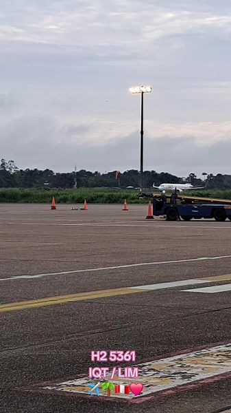 A320 NEO de Sky Airlines despegando hacia Lima