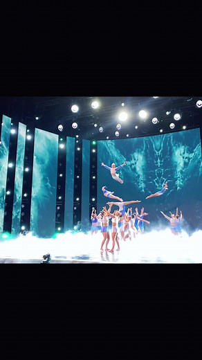 AGT Semi-Final Rehearsal: Mesmerizing Acrobatic Gymnastics Routine