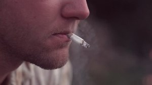 Smoke Blowing Out Nose Slow Motion Stock Footage Video (100% Royalty-free) 3930293 | Shutterstock