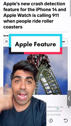 Innovative Apple iPhone Features: Roller Coaster Crash Detection