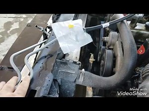 1980-1996 OBS F-Series: Low Pressure Power Steering Hoses Replacement