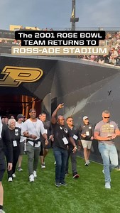 A stadium full of memories for this team. 🌹 | Purdue Athletics