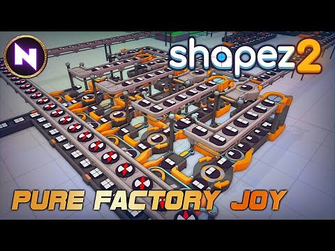 Shapez 2 Demo: The Essential Factory Building Experience Distilled | First Look