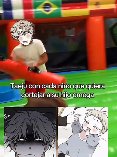 Taeju, el padre sobreprotector del omega en manhwa