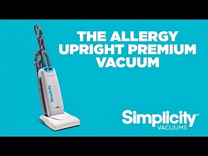 The Simplicity Allergy Upright Premium Vacuum